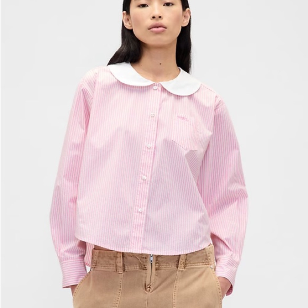GAP x Sandy Liang Poplin Top